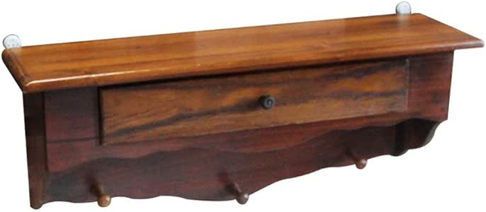 Cajón Flotante Gabinete De Pared De Cajón Retro Decoración De Sala De