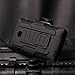 Cocomii Robot Belt Clip Holster Microsoft Lumia 435 Case, Slim Thin Matte Kickstand Swivel Belt Clip Holster Reinforced Drop Protection Fashion Bumper Cover Compatible with Microsoft Lumia 435 (Black)