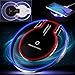 Olseti New Wireless Charger Crystal Round Charging Pad with Receiver for iPhone Charging Stations