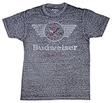 Budweiser Lager Beer Vintage Wings Graphic T-Shirt