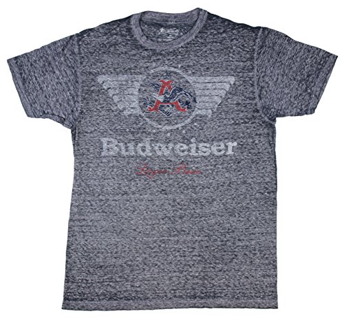 Budweiser Lager Beer Vintage Wings Graphic T-Shirt