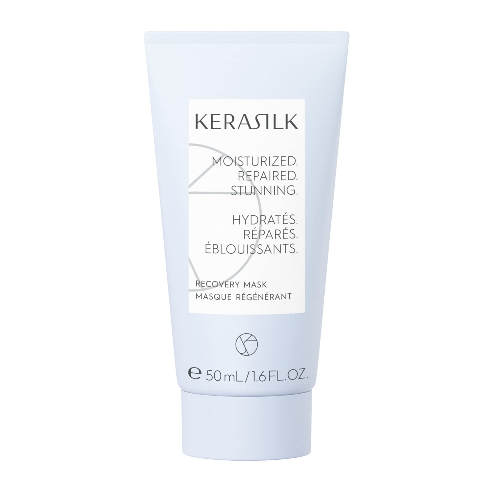 Kerasilk Recovery Mask, For Dry & Damaged Hair, Deep Moisture & Repair, Vegan, 50ml (Travel Size)