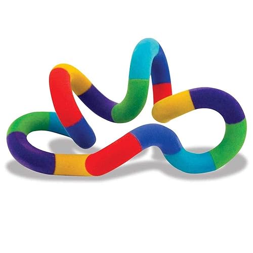 Tangle Fuzzies Pink and Blue Fuzzy Fidget Toy Fuzzy Tangle