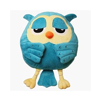 owl plush pillow