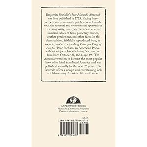 Poor Richard's Almanack for 1733: For the Year of Christ 1733