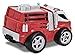 Kid Galaxy Squeezable Remote Control Fire Truck. RC Toy for Preschool Kids Ages 2 and Up, Red