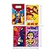 Hallmark Justice League Valentines Day Cards and Mailbox for Kids School Classroom Exchange (1 Box, 32 Valentine Cards, 35 Stickers, 1 Teacher Card)