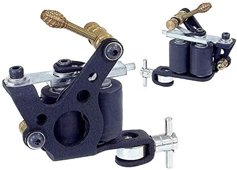 Dual Coil Liner Shader Tattoo Machine - Black