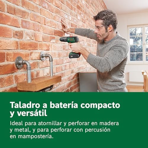 Martillo taladrador a batería UniversalImpact 18 (1 batería, sistema de 18 V, en Maletín)
