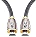IBRA HDMI Cable 3 ft, High Speed HDMI 2.0 (4K 60Hz,4:4:4 Chroma), 18Gbps, 28AWG Braided HDMI to HDMI Cord, Gold Plated, Ethernet, Audio Return Channel for Fire TV/HDTV/Xbox/PS4/PS3