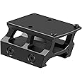 Guardtier Red Dot Riser Mount 0.75" Picatinny Rail Riser Compatible with RMR Footprint Red Dot/407C/507C/508T