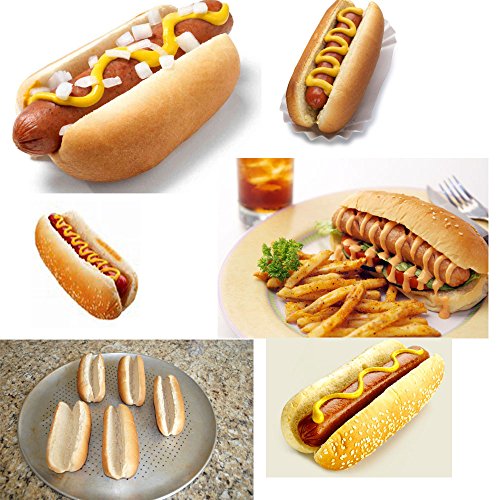 4 Hotdog+Bread+Mould+Stick+Bakeware