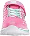 Skechers Kids Girls' Dream N'dash-whimsy Sneaker,Neon Pink/Aqua,10.5 M US Little Kid