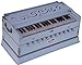 Harmonium White Pro Grade By Kaayna Musicals, 11 Stop- 6 Main & 5 Drone, 3½ Octaves, Coupler, Gig Bag, Bass/Male Reed Tuned- 440 Hz, Suitable for Peace, Yoga, Bhajan, Kirtan, Shruti, Mantra, etc