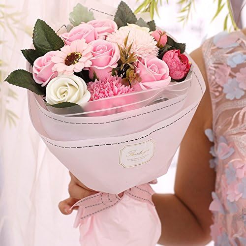 ソープフラワー 母の日 花 Minbau 枯れない 花 ギフト 花束 ボックス バラ 石鹸 フラワー お祝い 誕生日 記念日 女性 先生の日 敬老の日 バレンタインデー 昇進など プレゼント ピンク Tarunniketanpublicschool Com