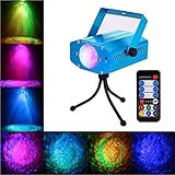 Litake Water Wave Projector, RGB LED Ocean Wave Projector, Sound Activated 7 Colors with Remote Control for KTV Party DJ Karaoke Wedding Club Bar Room Decoration