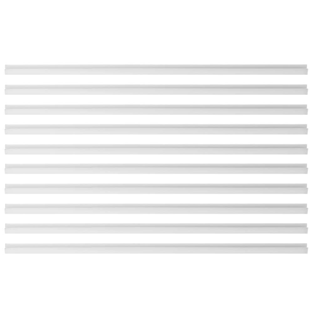 Voluxe Glass Sealing PVC Strip, Greenhouse Supplies Professional Manufacturing PVC Strengthening Strip Hard Tape, for Plate Replacement Small Size