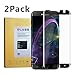 Black - [2 Pack] Samsung Galaxy S7 Edge Screen Protector, Full Screen Coverage, 9H Hardness, Anti-Scratch, HD Ultra-clear, Bubble Free,Tempered Glass Screen Protectors For Galaxy S7