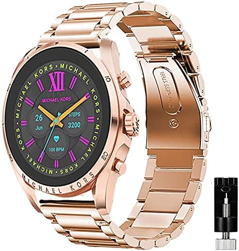 Amazon.com: for Michael Kors Access Bradshaw Bands, Lamshaw