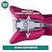 trtl Pillow Plus, Travel Pillow - Fully Adjustable Neck Pillow for Airplane Travel, Car, Bus and Rail. (Pink) Includes Water Proof Carry Bag and Setup Guide Travel Accessories