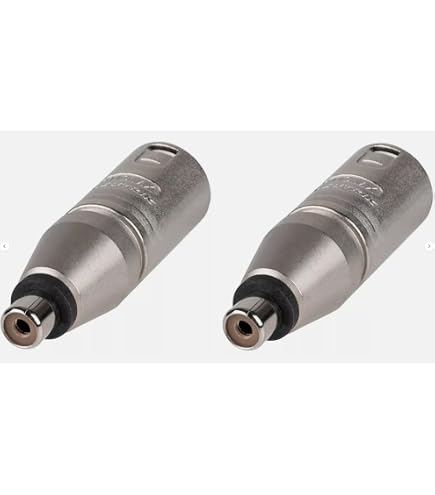 Amazon.com: (2) Two Genuine NEUTRIK NA2MPMF - 3 Pin XLR Male to