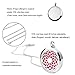 Maromalife Diffuser Necklace Aromatherapy Essential Oil Diffuser Necklace Stainless Steel Flower Locket Pendant with 10 Colors Refill Pads