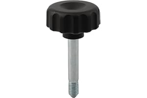 Fitness Equipment Knob Locking Pin M10x60 Hand-Tightened Screw for Pull-Up Bar, Exercise for Bike & Weight Bench – Anti-Slip 