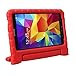 NEWSTYLE Tab 4 8.0 Shockproof Case Light Weight Kids Case Super Protection Cover Handle Stand Case for Kids Children for Samsung Galaxy Tab 4 8.0 8-inch SM-T330 SM-T331 SM-T335 - Red Color