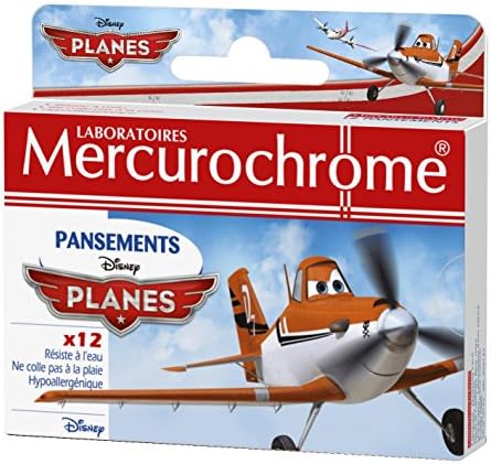 MERCUROCHROME Pansements Planes (12 unités)