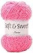 Darice 130-Yard Weaving Yarn, 3.5-Ounce, Soft and Sweet Bright Pink