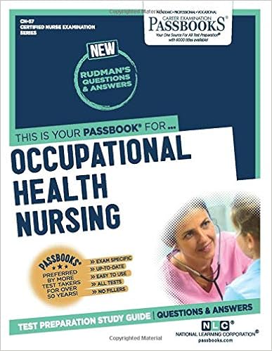 Occupational Health Nursing Certified Nurse Examination