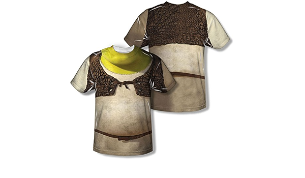 Shrek - Mens Costume (Front/Back Print 