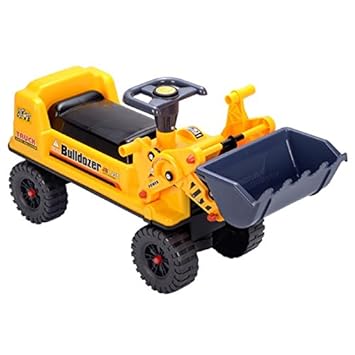 deAO Children's Ride on Excavator Digger Kids Farm Outdoor Toy Ride On Tractor