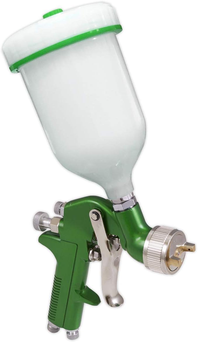 Sealey 1.7mm Set-Up Gravity Feed Spray Gun S717G, Multi-colour - Image 3