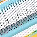 168 Set Color Graphic Drawing Painting Alcohol Art Dual Tip Sketch Pen Twin Marker Design Coloring Highlighting Underlining Set with Carry Bag