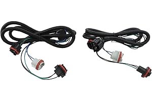 15824514+15824515 Rear Tail Light Lamp Wiring Harness for Chevy For Silverado with Left and Right Side Replacement Compatibil