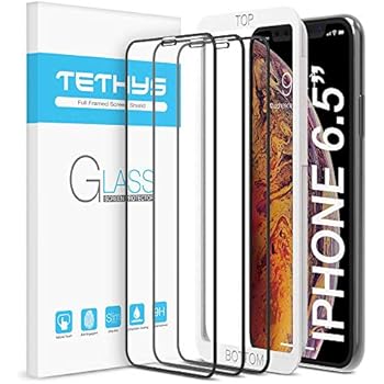 TETHYS Glass Screen Protector Designed for Apple iPhone 11 Pro Max/iPhone Xs Max (6.5