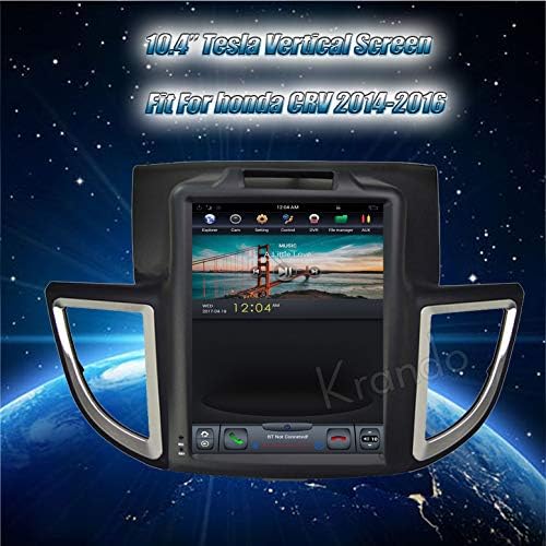 Car Radio Krando Android 6.0 10.4" Tesla Vertical screen gps for Honda CRV 2014-2016 entertainment system