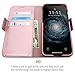 Dreem Fibonacci 2-in-1 Wallet Case for Apple iPhone Xs Max - Luxury Vegan Leather, Magnetic Detachable Shockproof Phone Case, RFID Card Protection, 2-Way Flip Stand - Rose