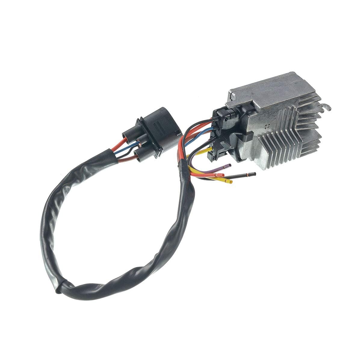 Photo 1 of A-Premium Radiator Fan Control Module Compatible with Audi A6 2006 2007 2008 2009 2010 2011, A6 Quattro 2005-2011, V6 3.0L 3.2L, Replace# 4F0959501C, 4F0959501E
