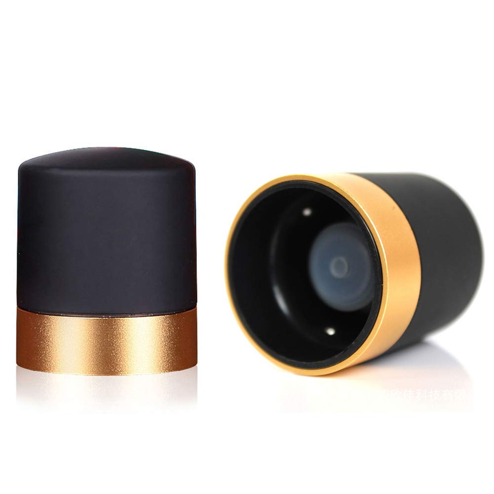 Champagne Stopper,Sparkling Wine Bottle Stoppers for Prosecco,Cava,Novelty Fizz Keeper (2 Pcs)