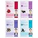 Dermal Korea Collagen Essence Full Face Facial Mask Sheet 16 Combo B Packthumb 4