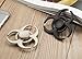 Fidget Spinner - 2017 COEO Durable Metal Hand Spinner Stress Reducer Premium Bearing Tri Spinner Last 3 Minutes (Black buffalo)