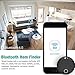 Bluetooth Key Finder, DinoFire Phone Finder Wallet Locator Finder, IP66 Waterproof Bluetooth Tracking Device Item Finder Anti Lost Alarm with Selfie Shutter for Apple iOS/Android Phone Tablet (Black)