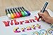 Liquid Chalk Markers by Vibrant Craft - 8 Neon Colors Mega Pack - Premium Quality Paint Pens