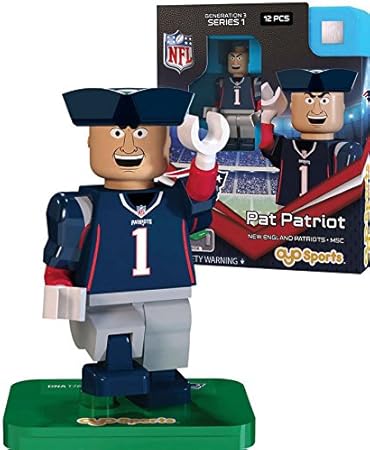 Nfl Gen3 New England Patriots Maskottchen Limited Edition Figuren Klein Blau Durch Sport Bilder Inc Amazon De Sport Freizeit