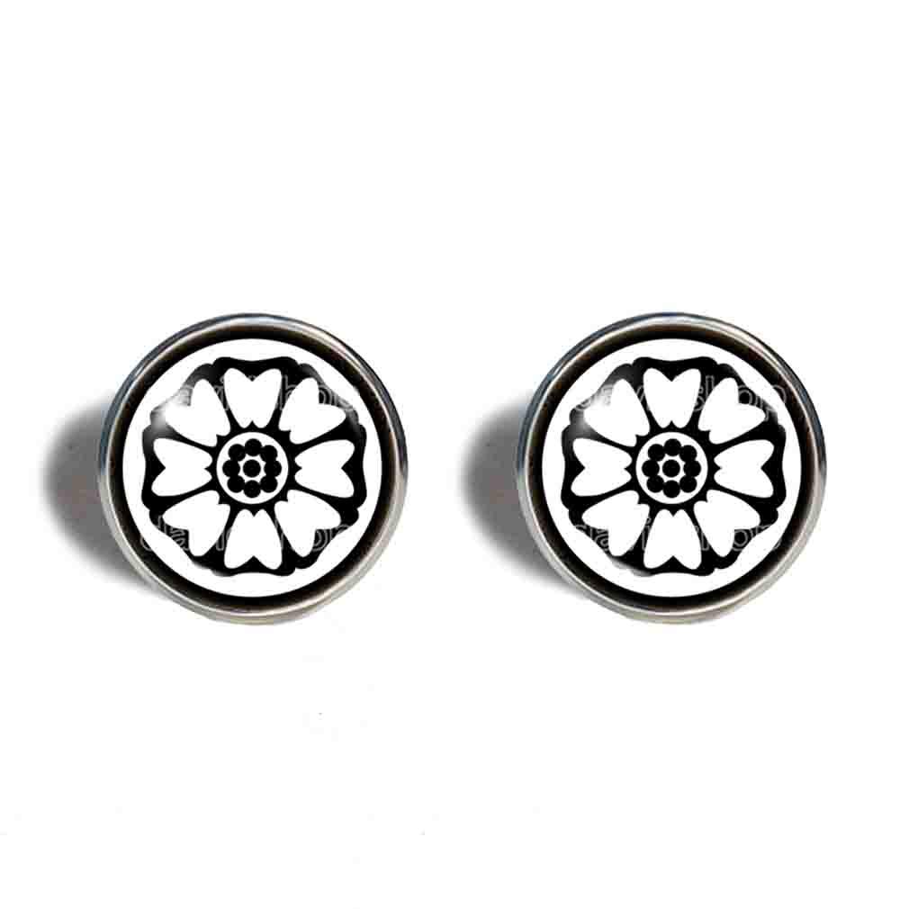 Online Symbol White Lotus Avatar The Last Airbender Cufflinks Cuff Links Fashion Jewelry Handmade Factory Outlet Laquimica Ec