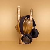 Luckies Gold Rock Hand Headphone Stand | Headset Holder | Mens Desk Accessory view 2