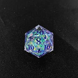 DND Dice Set Resin Sharp Edge Polyhedral Dice D&D