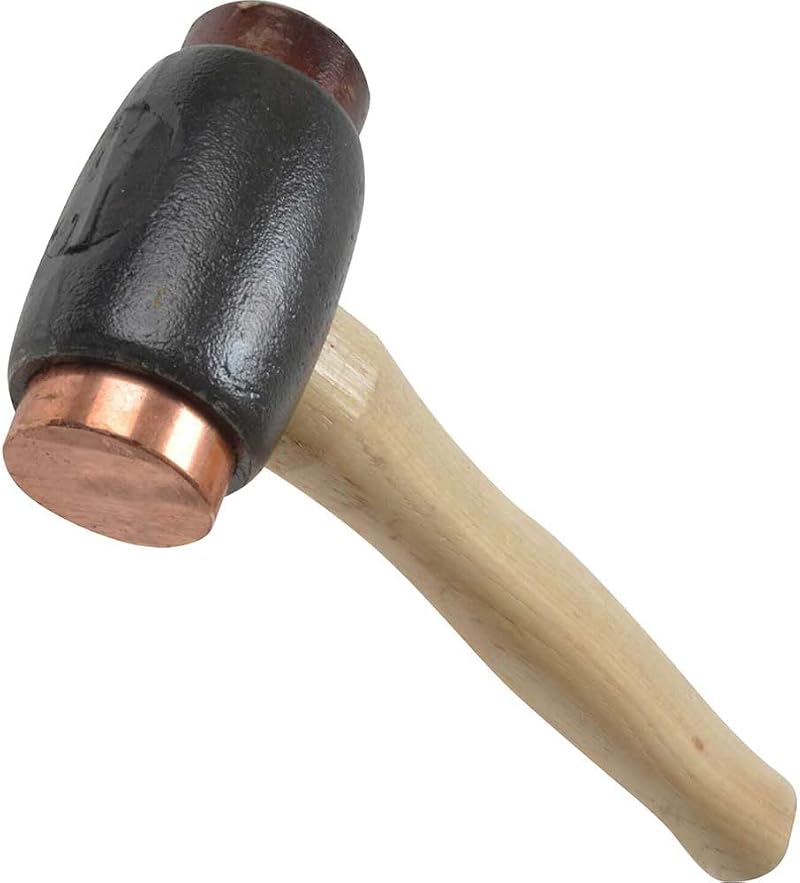 Thor 214 Copper Rawhide Hammer Size 3 Brown Thor